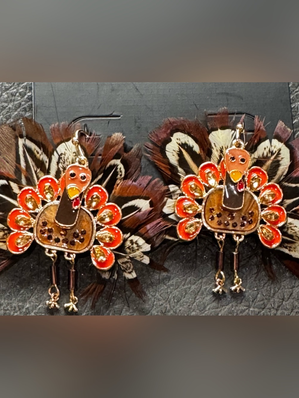 NWT Torrid Thanksgiving Turkey earring - Picture 2 of 5